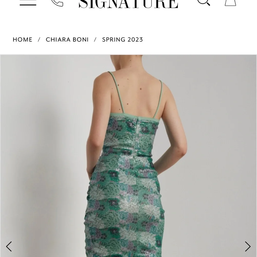 NWT Chiara Boni Exclusive Neiman Cocktail Party Pastel Floral Ruched Dress - Picture 3 of 15